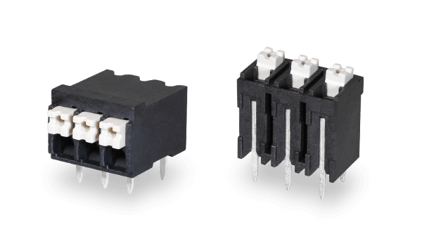 New Screwless Terminal Blocks Ideal for High Temperature Operation