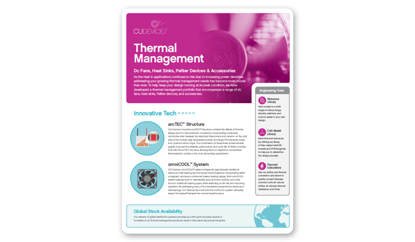 Thermal Management Brochure
